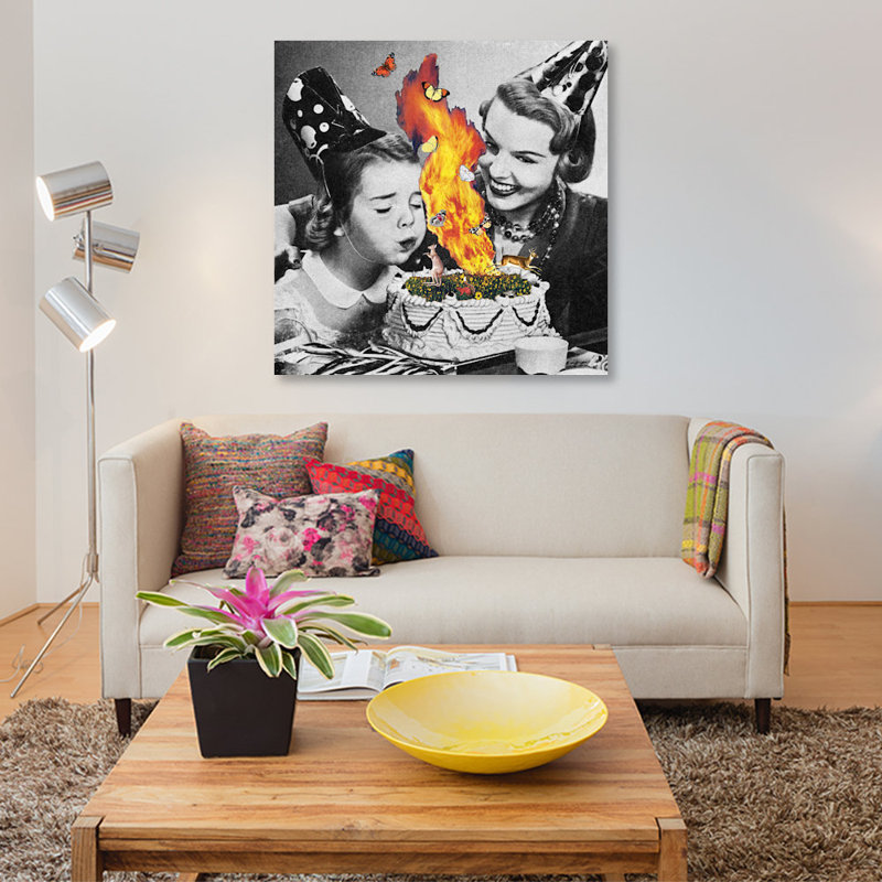«Eugenia Loli - Come on Darling Make Leur Wish», impression sur toile, H 26 po x l 26 po x P 1,5 po, Toile tendue