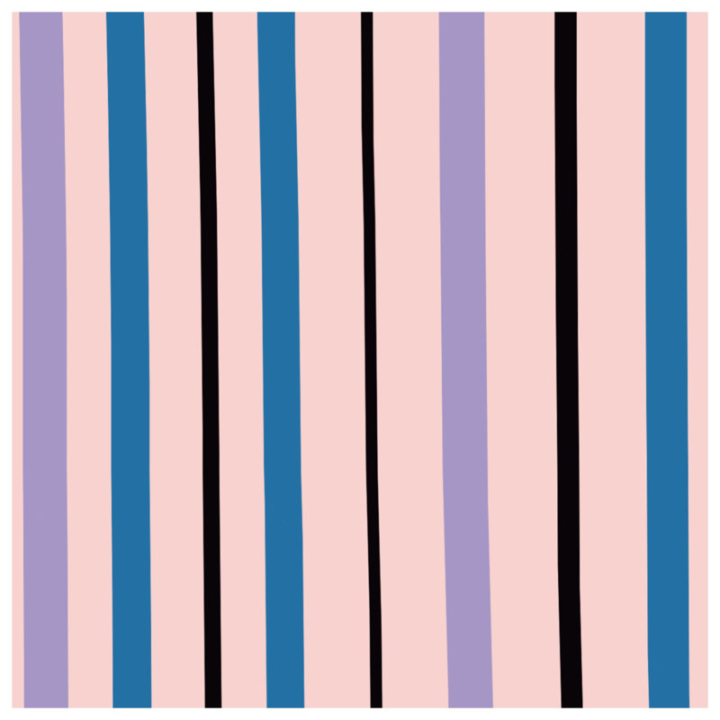Vertical Striped Pattern Comforter, Twin Extra Long