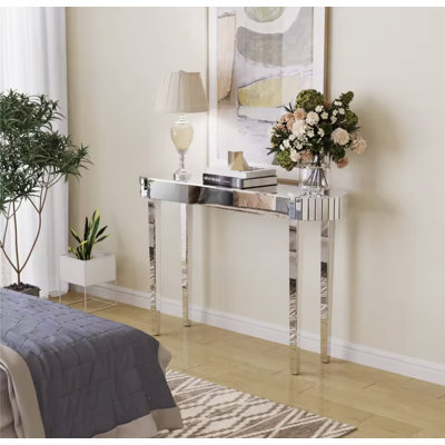 Modern Console Table Entryway Marble Table