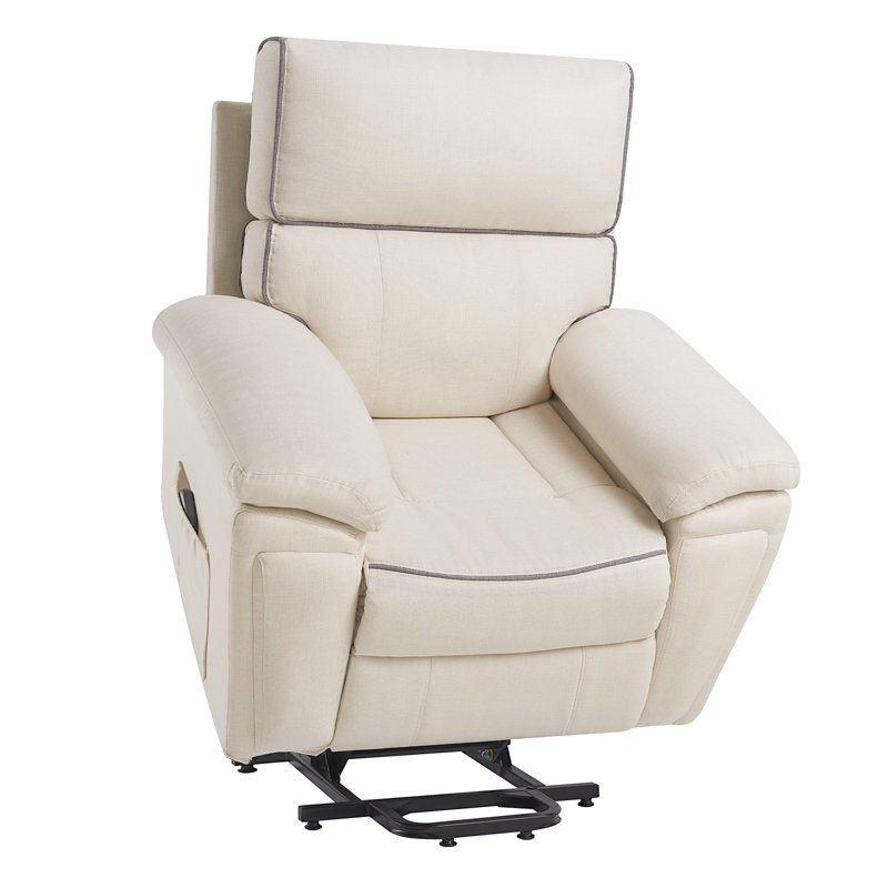 Fauteuils inclinables électriques pour adultes, personnes âgées, Beige