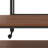 Nesta Metal Loft Bed With Desk And Shelves, Modern Style, Space-Saving Design-135498370
