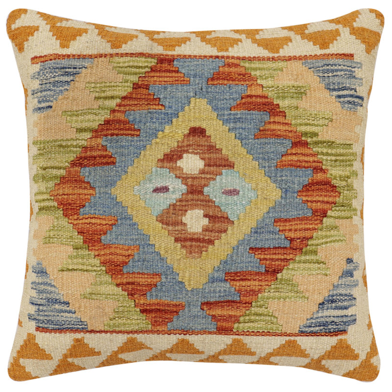 Bull Geometric Throw Pillow