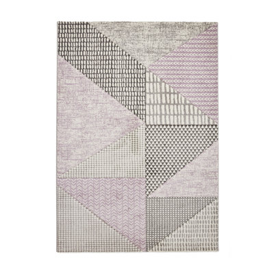 Geometric 80cm X 150cm Area Rug