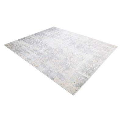 Hagues Abstract Area Rug in Cream