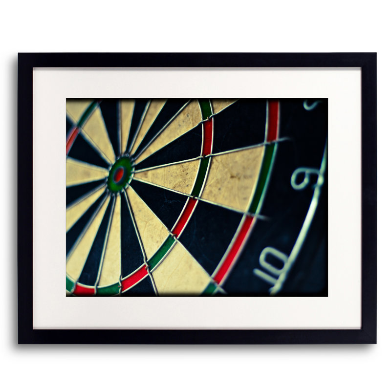 The Bulls Eye Print by Alan Scherer, 16" H x 20" W