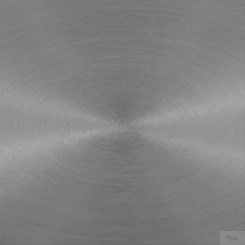 Table d'appoint en métal et nickel brossé
