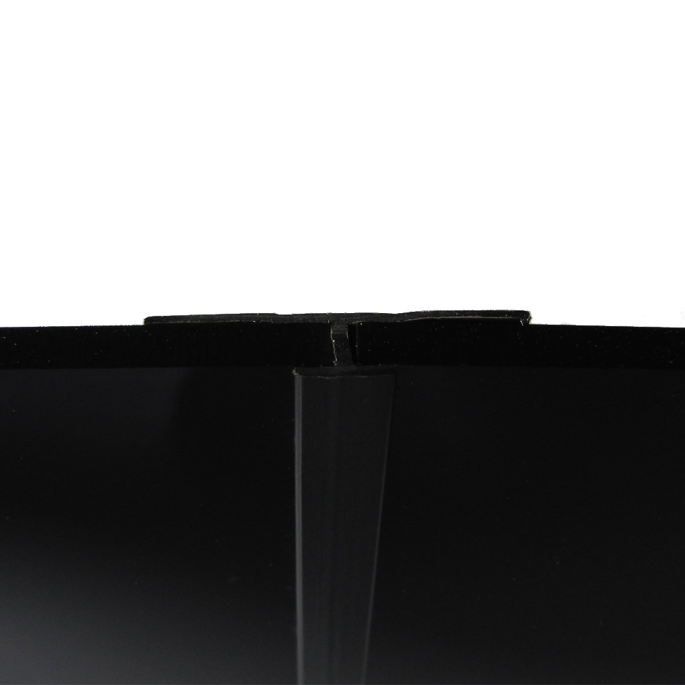 Wetwall Black Tile H Joint 2440mm - Internal Corner Trim - For Wetwall Tile Collection Panels - Image 3