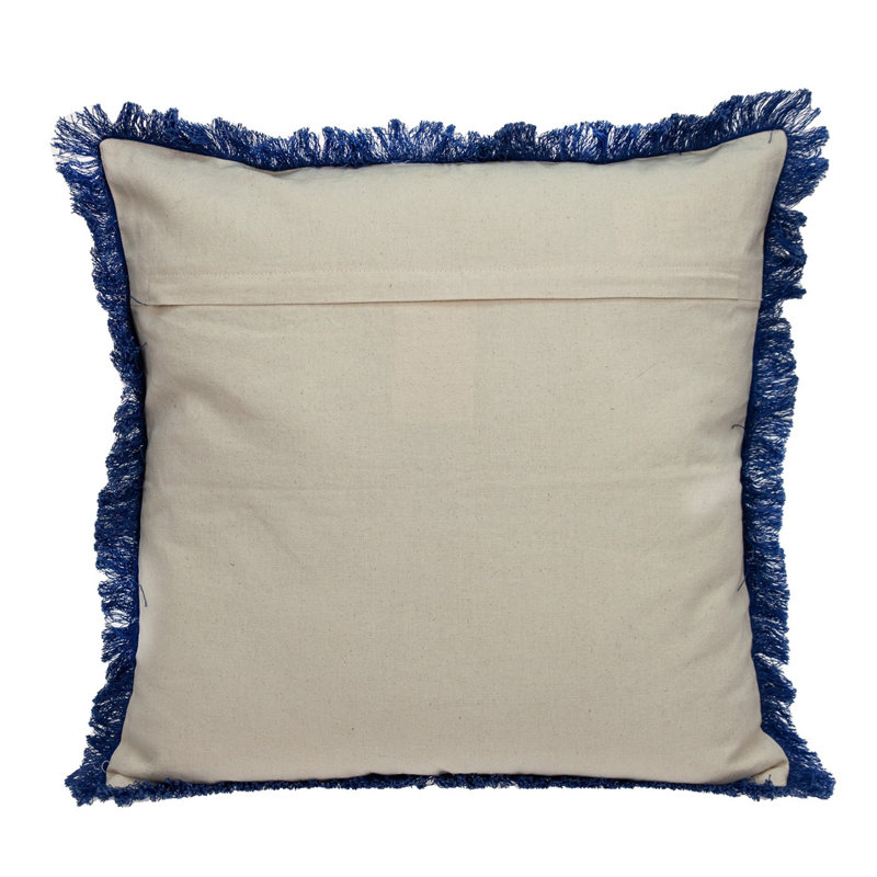 Tess Transitional Beige Throw Pillow