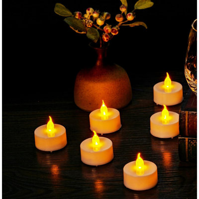 Flameless Plastic Tealight Candle