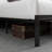 Paloma Metal Platform Bed Frame with Wooden Headboard, No Box Spring Needed-1184925585-1184925584