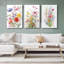 3 Piece Wrapped Canvas Wall Art