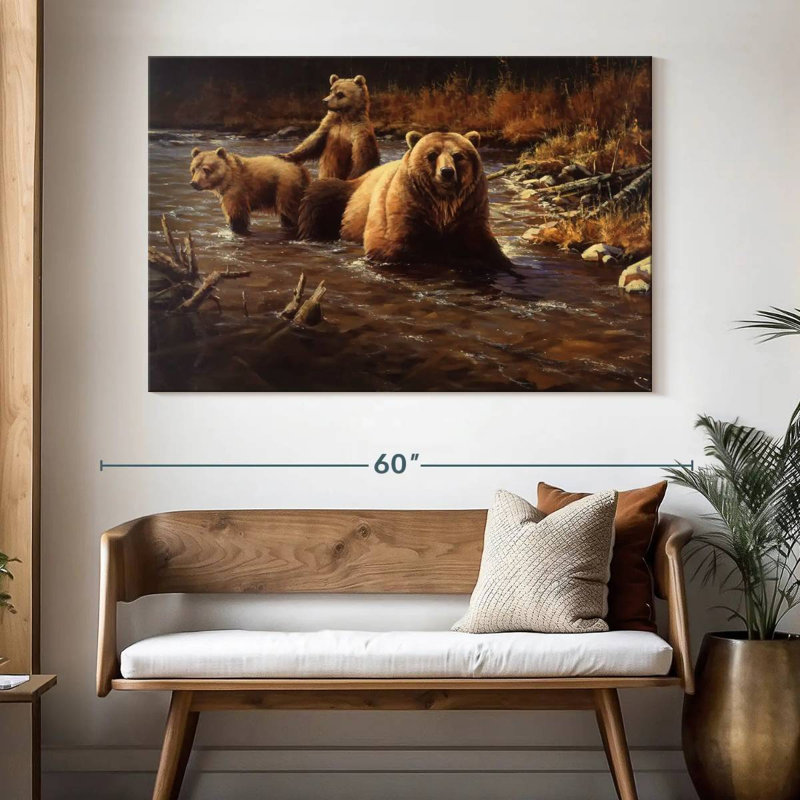Brampt The Bathers, 34" H x 51" W