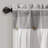 Linen Button Cotton Blend Tailored Window Valance-1495815222-1495815224