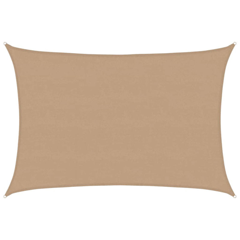 Adrita Rectangular Shade Sail, Red, 6m W x 5m D