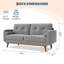 Canapé 65 po Boucle-1762899205