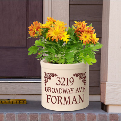 Pot à fleurs en céramique Woodhollow