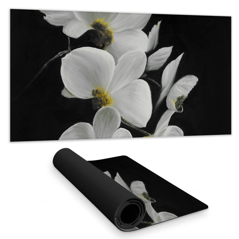 Beautiful orchids - 15.75"x31.50" Desk mat