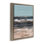 «Gloomy Traditional Beach», art mural encadré sur toile flottante par Ethan Harper