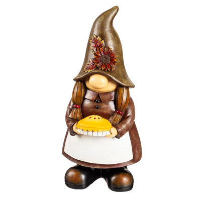 Figurine de jardin Harvest Lady Gnome