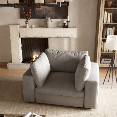 Canapé modulaire rembourré 47,5 po avec rangement