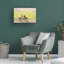 Art mural sur toile tendue - «Grand Day Out» de Sam Toft pour décoration de salon, de chambre à coucher ou de bureau - 30 x 47