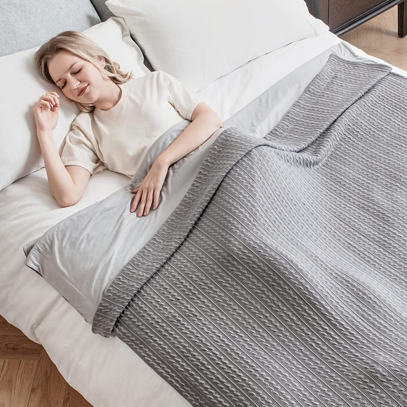 Quilted Throw Blanket, Twin