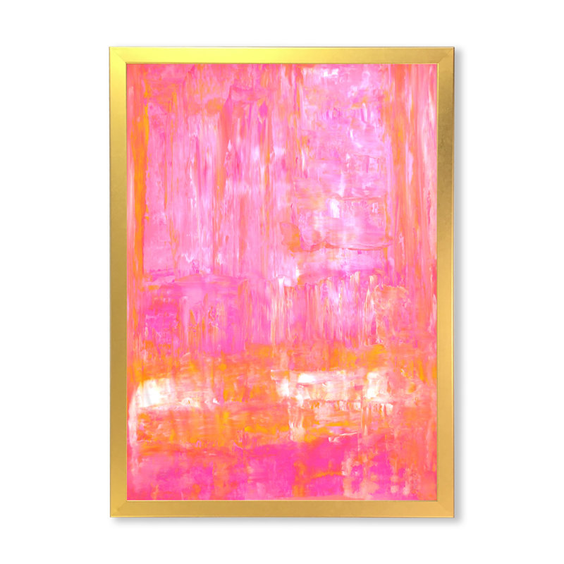 «Bobetta», reproduction d'art moderne et contemporaine sur toile, H 32 po x l 16 po, Impression encadrée, Doré