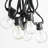 Outdoor 80 - Bulb 100'' Plug-in Globe String Light-1070826397