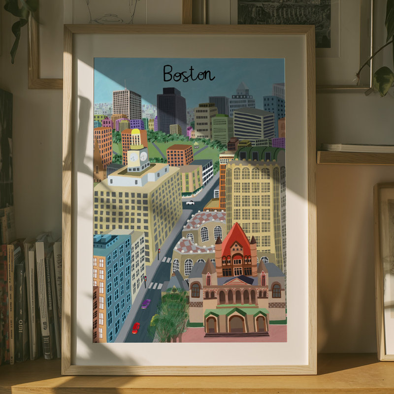 1 Piece Wrapped Canvas Wall Art, 76.2 cm H x 50.8 cm W