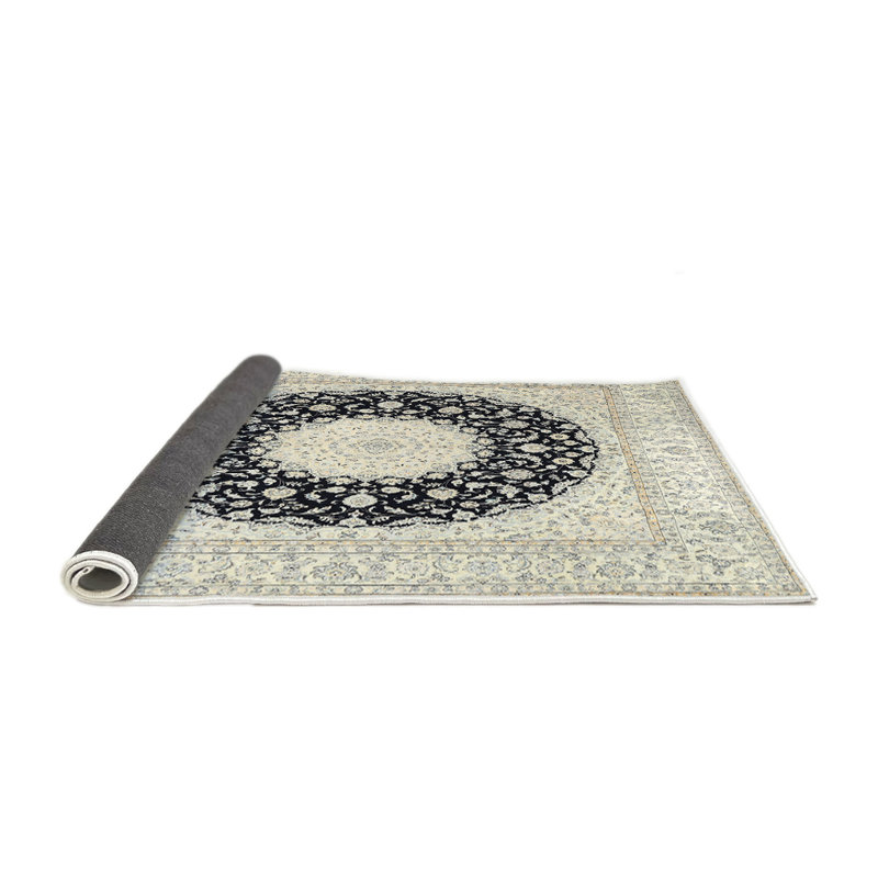 Kyson Performance Wool Oriental Indoor Rug, Round 5'