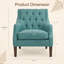 Charmant fauteuil d'appoint capitonné pour des espaces de vie élégants-1420284609