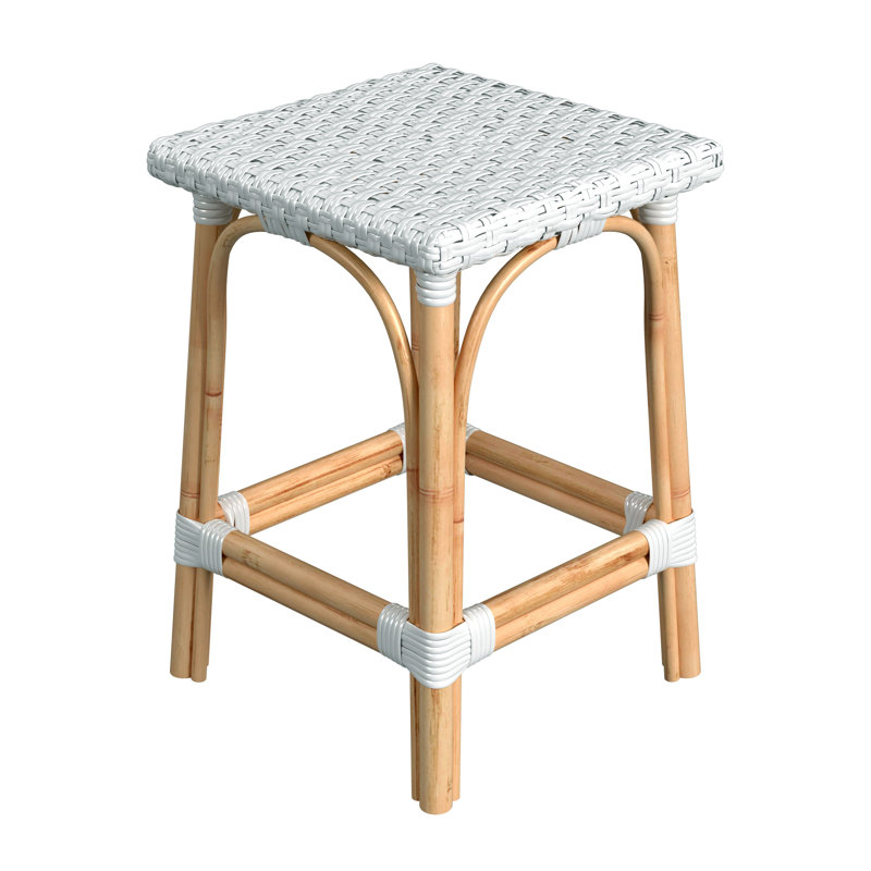 Mae 24'' Counter Stool, White