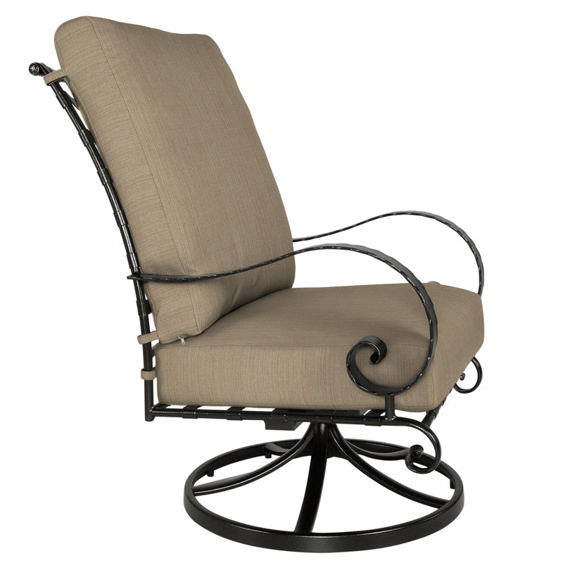 Classico Outdoor Lounge Chair, Carbon Black, Sash Denim