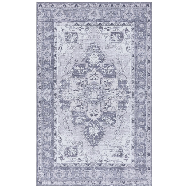Tapis Shaelan avec envers antidérapant, Carré 6 pi