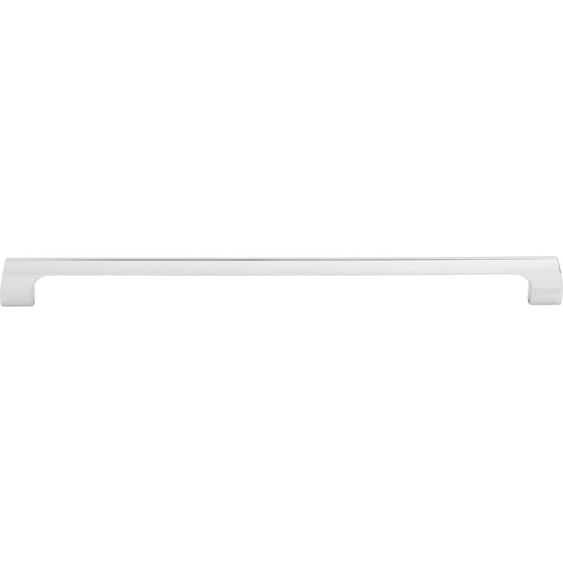 Holland 12" Center to Center Bar pull, Polished Chrome, 12" Center to Center