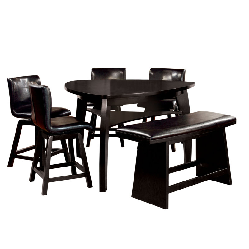 Lawrence 6 - Piece Counter Height Dining Set