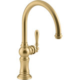 Artifacts® Single-Hole Kitchen Faucet with Swing Spout, Arc Spout Design