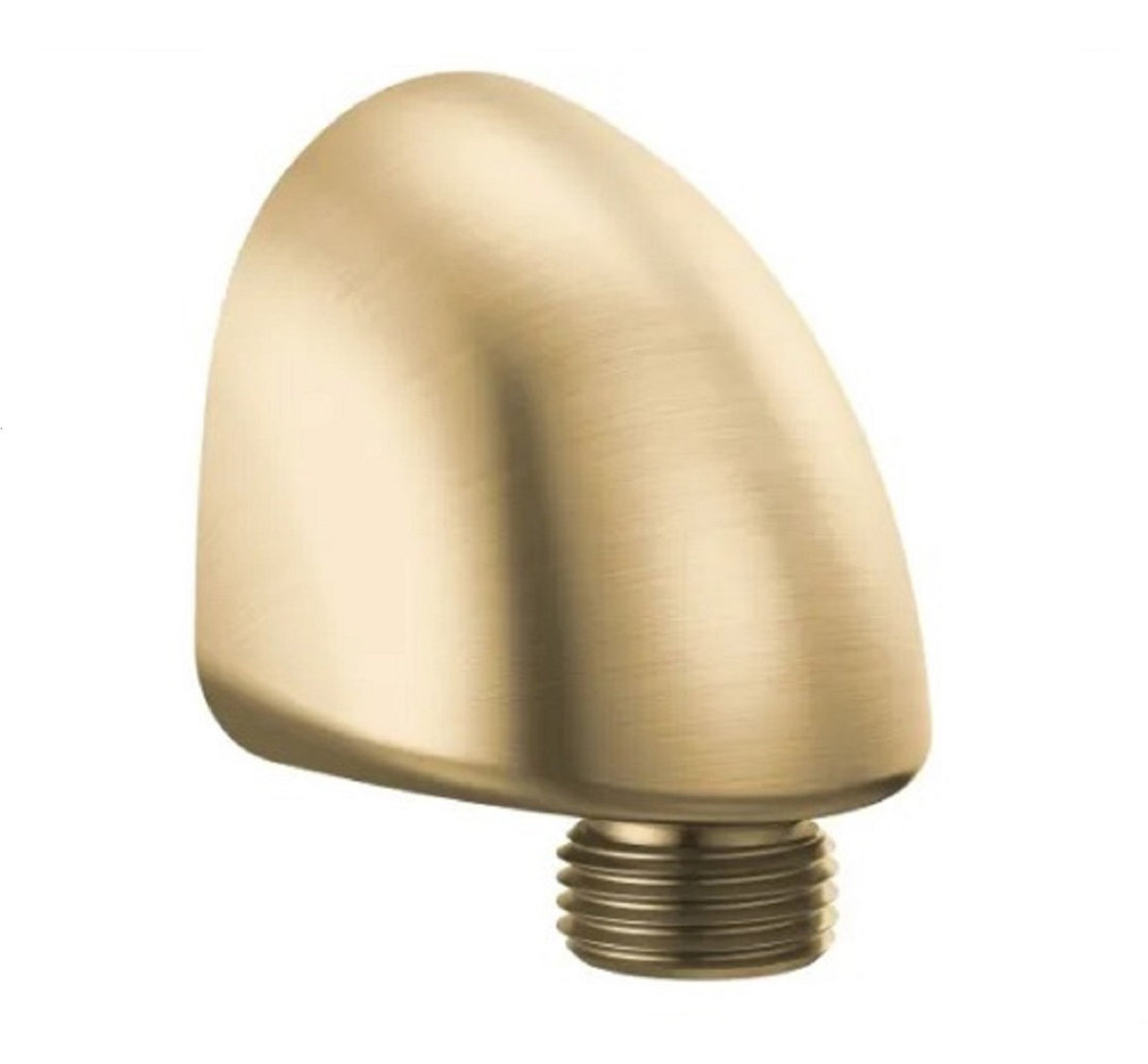 Wall Supply Elbow Shower Faucet Delta Finish: Brilliance Champagne Bronze