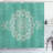 Floral Shower Curtain with Hooks Included-1975897735-1975897853