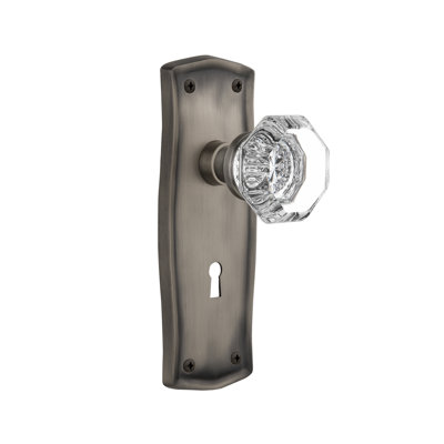 Prairie Plate with Decorative Keyhole and Waldorf Door Knob