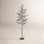7' Electric Icy Pine Tree with Warm White LED Lights