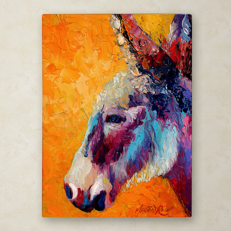 Wrapped Canvas Wall Art - Marion Rose 'Bean' Wall Art for Living Room, Bedroom, or Office Décor - 35x47, 47" H x 35" W x 2" D