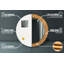 Huldar Glass Flat Wall Mirror