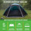 Wakeman Outdoors Cabin-Style 6 Person Camping Tent with Built-In Screen Tent and Carrying Bag, Teal-131090443