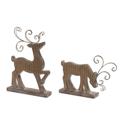 Ensemble de 2 cerfs Design