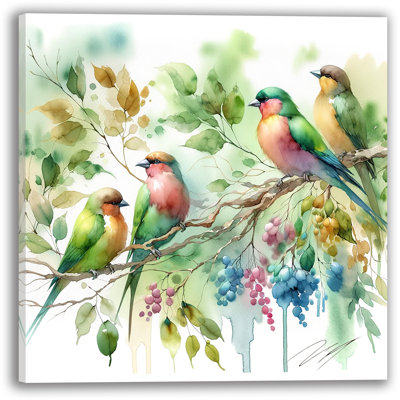 «Foliage Chorus» sur toile