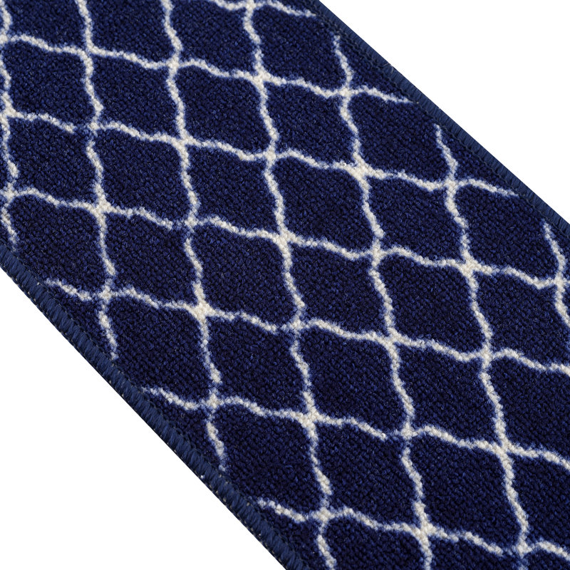 Tapis d'escalier Stroude, Bleu marine, 7