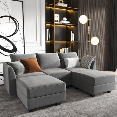 Canapé modulaire réversible Manusite