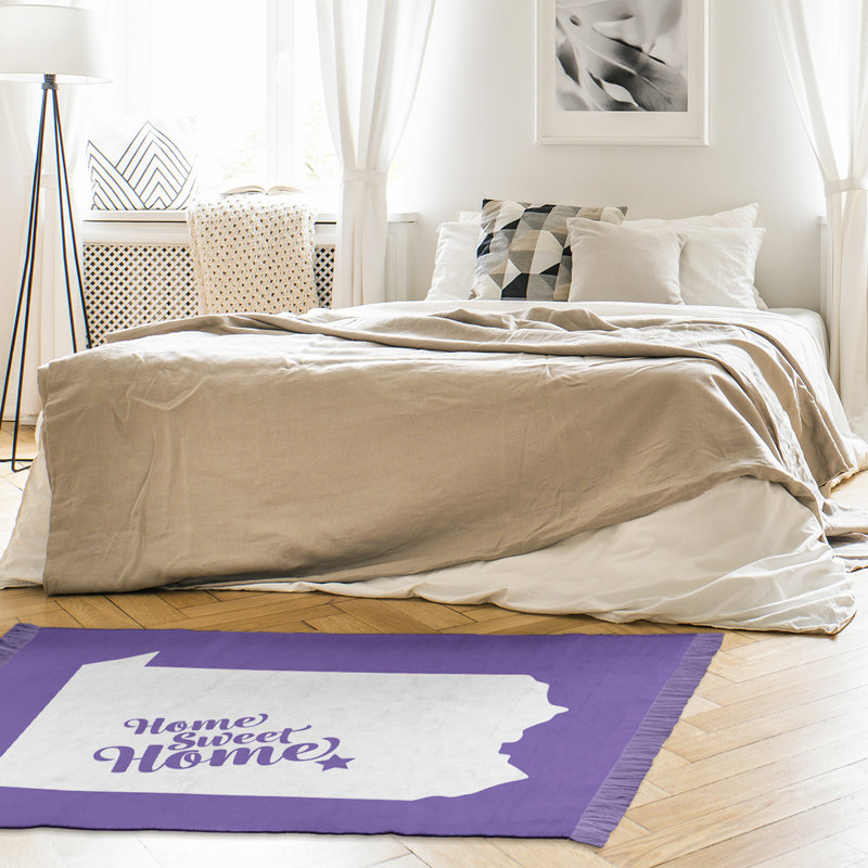 Tapis de zone mauve harrisburg the home