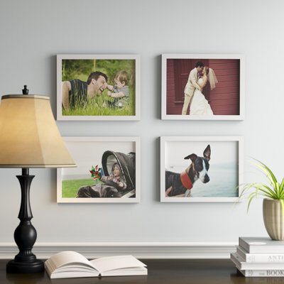 Creason Solid + Manufactured Wood Picture Frame